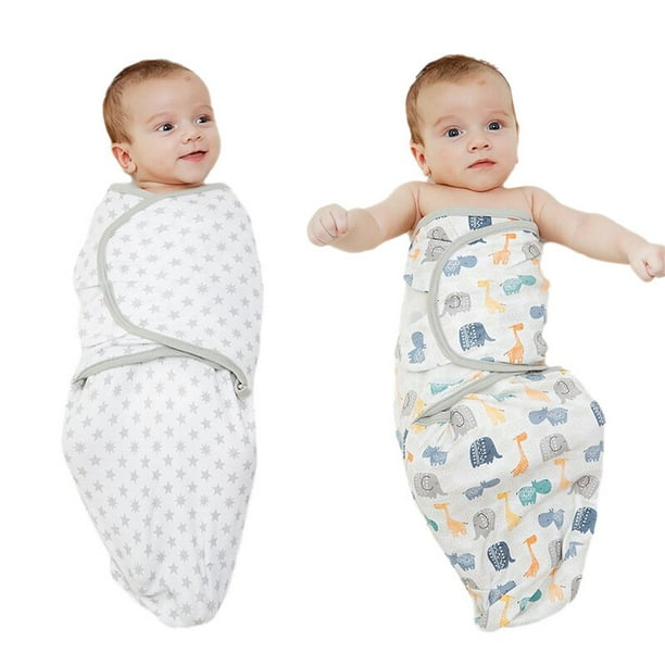 Manta colorida para bebé recién nacido, manta tejida a mano para bebés y  dormir , dormir, envoltu marrón Sunnimix Saco de dormir ropa de época