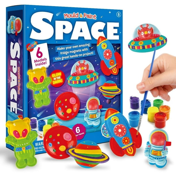 Molde de yeso de bricolaje para juguetes de pintura creativa manualidades  de colores para niños