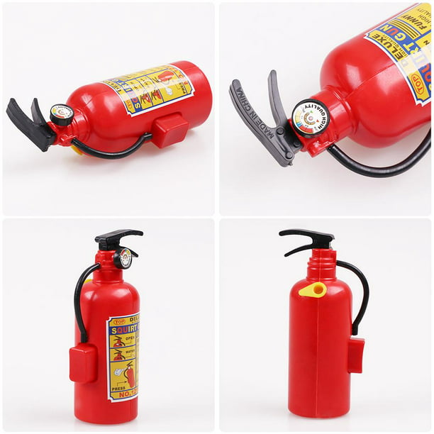 Aoutecen Mini juguete extintor de incendios, diseño de simulación, mano de  obra fina, extintor de incendios a control remoto, fácil instalación