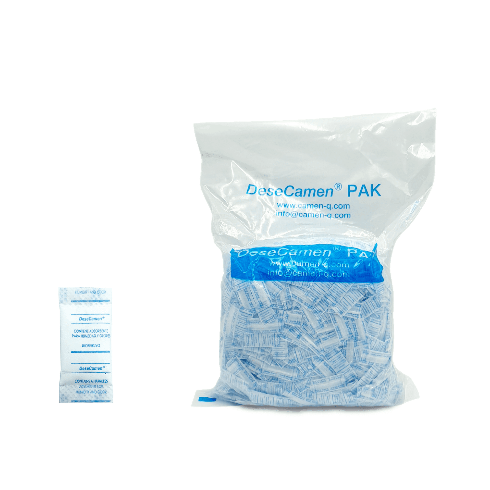 Sílica gel - gel de sílice anti humedad pack 100 unidades