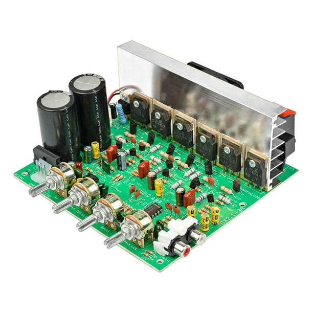 Placa de amplificador de potencia de 100W + 100W, Módulo AMP de Sonido HiFi para  Altavoces de Sharpla