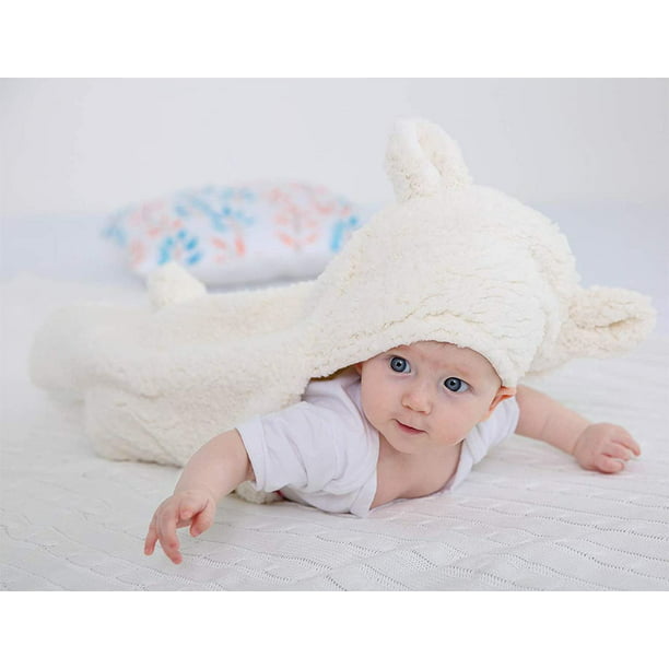 Mantas lindas para bebés recién nacidos, niños y niñas, mantas de felpa,  color marrón Zhivalor CW-CC086-3