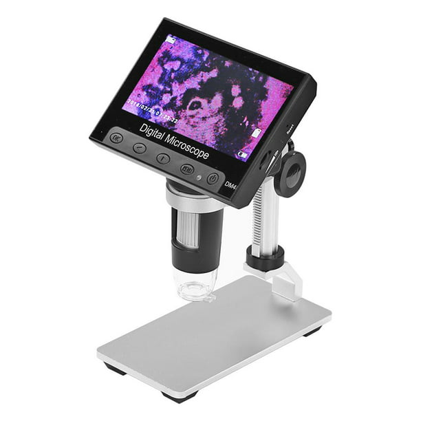Lupa Electrónica DM4, Microscopio Digital con Pantalla LCD HD 4.3