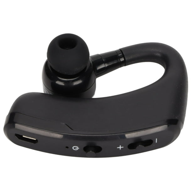 Auricular Bluetooth, V9 Solo Oído Auricular Bluetooth Auricular Inalámbrico  Gancho Auricular Deportes Conducción Negocio