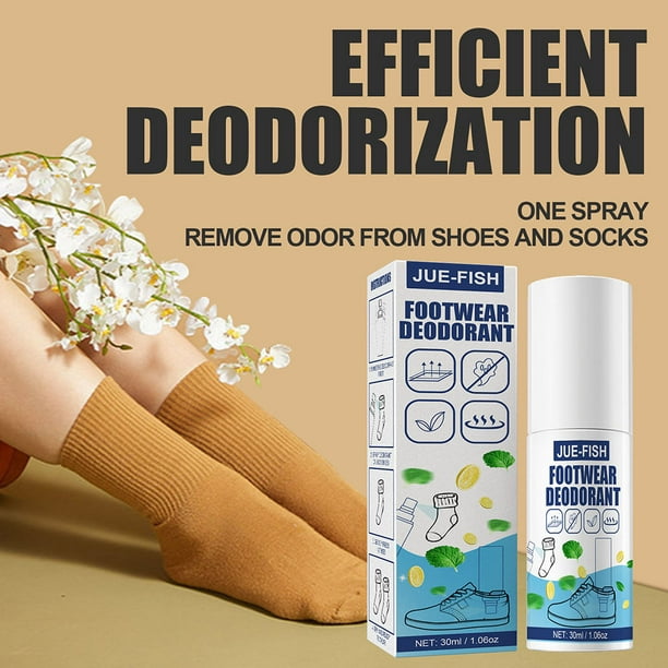 Desodorante en aerosol para zapatos Calcetines Eliminador de olores para  clóset Refresh Antiperspirant Supply Hugtrwg Para estrenar