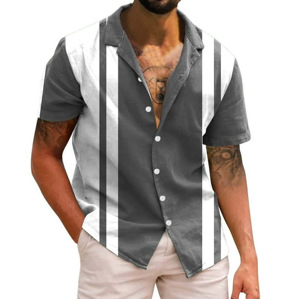Para hombre Chaleco Camiseta Verano Malla Camisa Mangas Cortas
