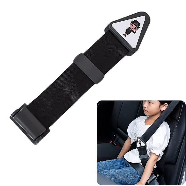 Soporte de ajuste de cinturón de seguridad para niños, protector de cuello  y hom