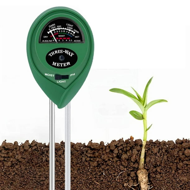 Medidor de humedad del suelo: sensor de humedad del suelo para plantas de  interior y exterior, medidor de humedad para plantas de interior con libro  electrónico sobre riego y cuidado de plan