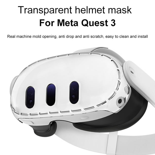 Funda protectora transparente, 3 uds., Protector de lente de cámara para Meta  Quest 3