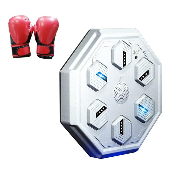 Entrenamiento de boxeo Música Electrónica Boxeo Pared Objetivo Inteligente  Pared Montada Combate Con Guante De Boxeo, 100% Nuevo