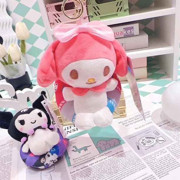 PELUCHE KUROMI -HELLO KITTY- SANRIO 24 CM