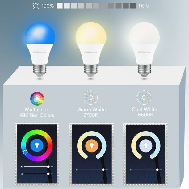 Bombillas LED inteligentes: controla la iluminación de casa con el  smartphone o asistente de voz y estas cinco bombillas Wi-Fi