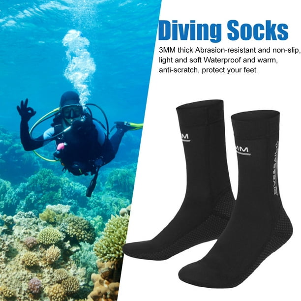 Calcetines de buceo unisex Calcetines de playa térmicos de neopreno  antideslizantes portátiles para JShteea El nuevo