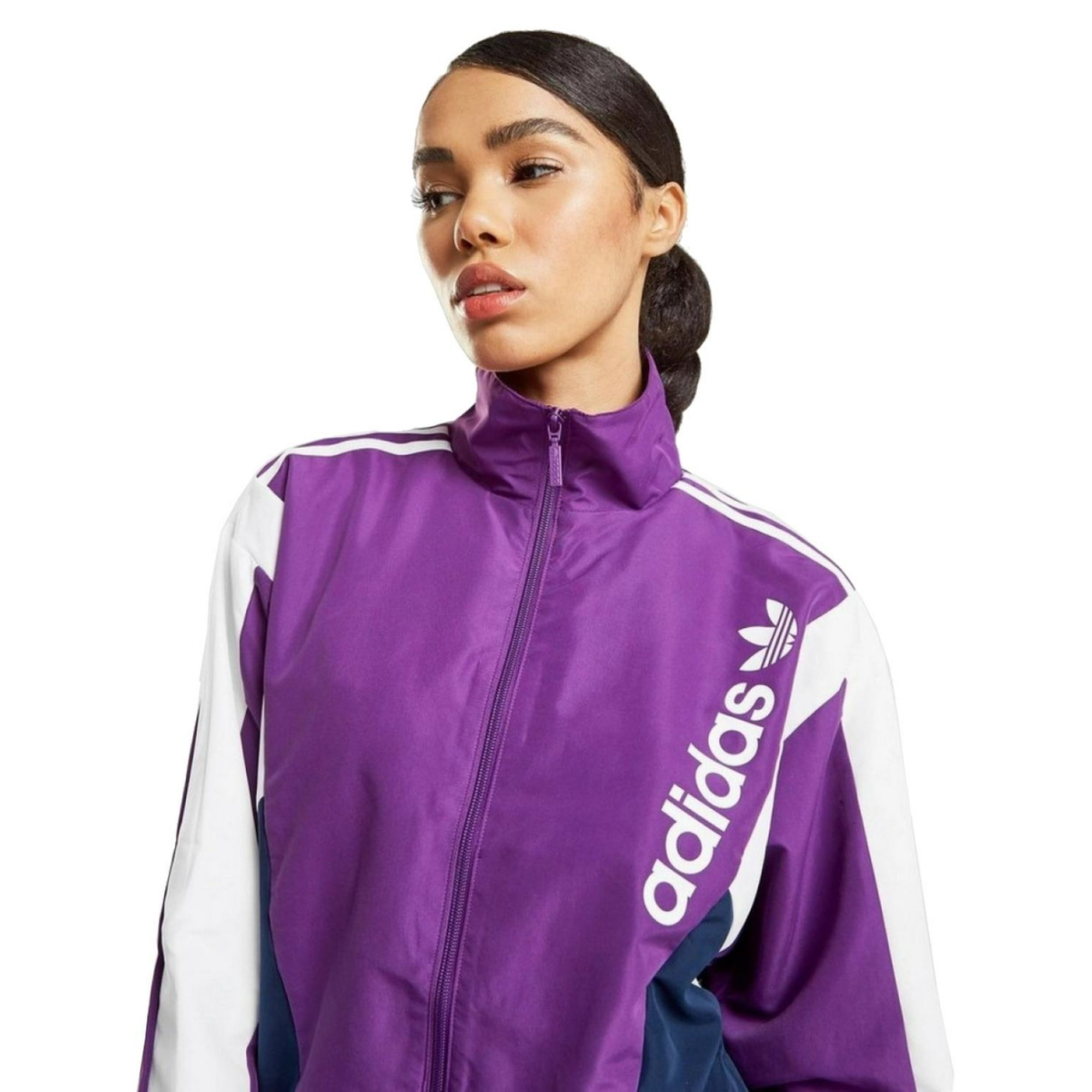 Oblongo salto Rosa Chamarra Adidas 90s Block Mujer Deportivo violeta XS Adidas EC2178 | Bodega  Aurrera en línea