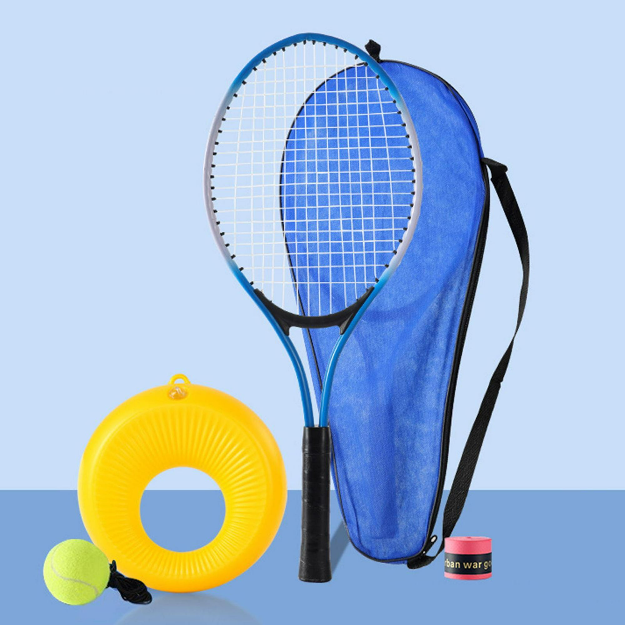 SET DE TENIS ADULTO SOLO: 1 RAQUETA, 2 PELOTAS, 1 FUNDA