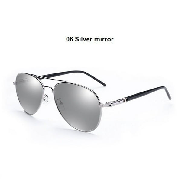 Gafas de sol polarizadas para hombre y mujer, gafas de sol Vintage para  piloto de conducción, gafas de sol negras de diseñador de marca para hombre  y