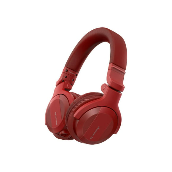 audífonos para dj hdjcue1btr bluetooth class 2 pioneer cerrados dinámicos potencia máxima 2000 mw rojo