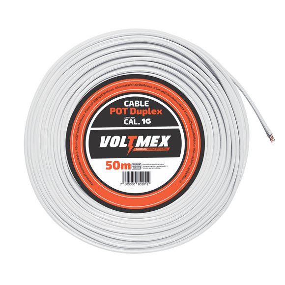 cable pot duplex voltmex calibre 16 50 metros