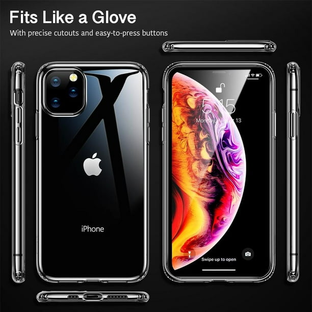 Esr, . Funda ESR Essential Zero ultra delgada para iPhone Xs iPhone X  transparente, TODOparaSMARTPHONES