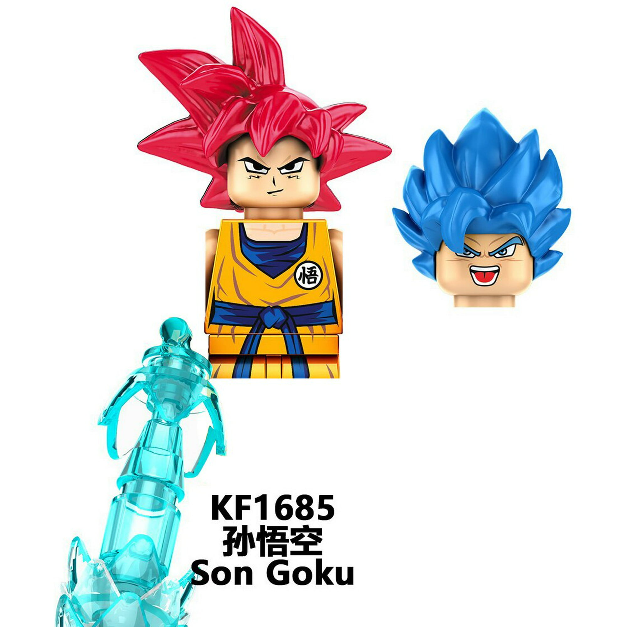 Pg8167 dragon ball z blocos de construção anime dos desenhos animados goku  vegeta mini figura ação