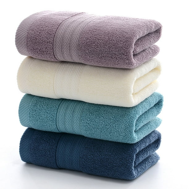 Juego de 4 toallas de lujo de 700 GSM para hotel, 13 x 13 pulgadas, color  lavanda Aura, toalla de baño turca para bebé, toalla de cara para cara