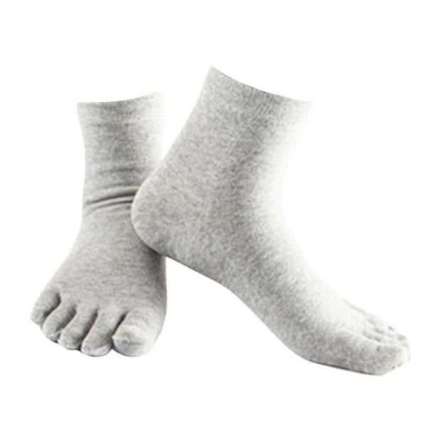 Calcetines de dedo del pie de la mujer Algodón Deportes Calcetines