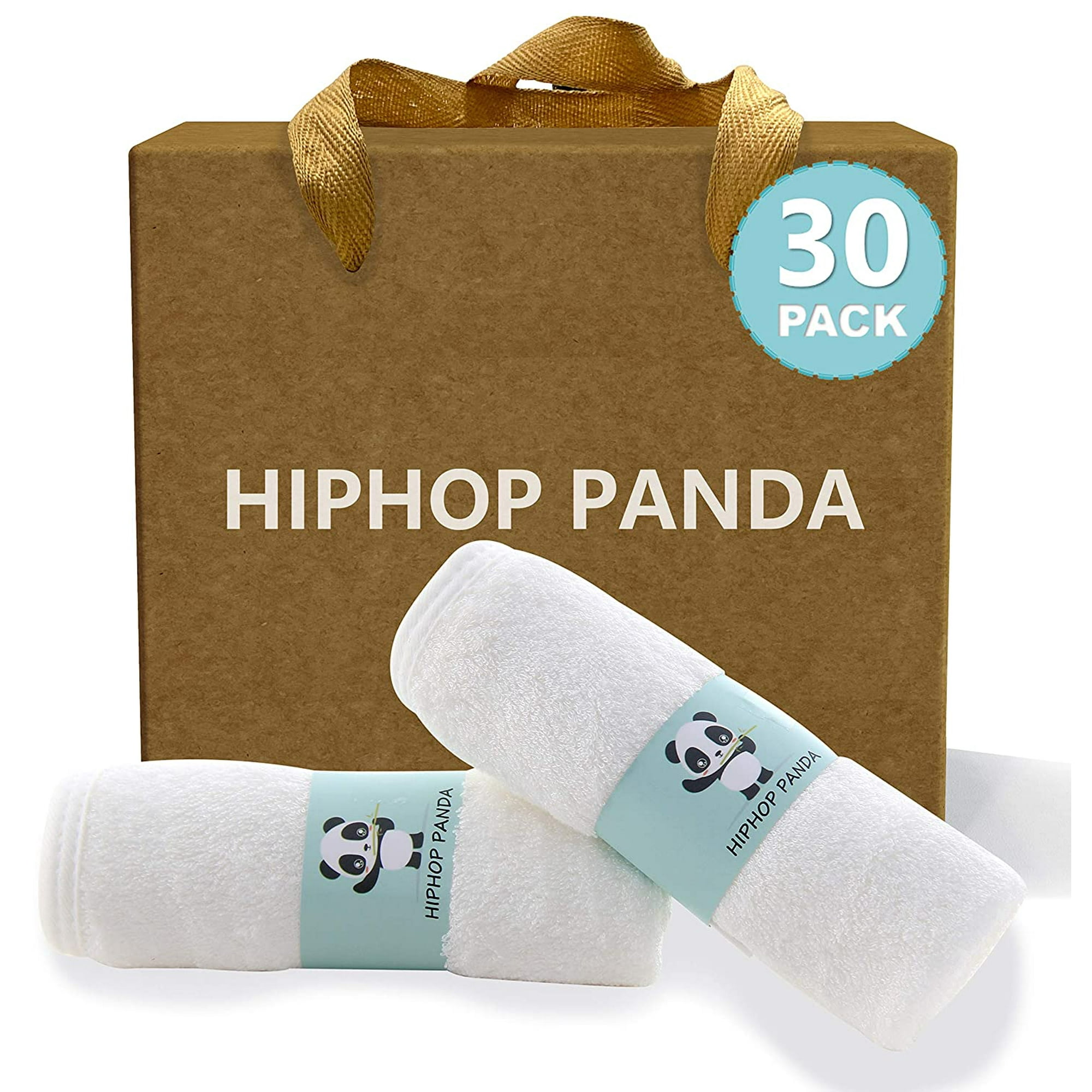 Toalla de Baño para Bebé Bambú Hiphop Panda –