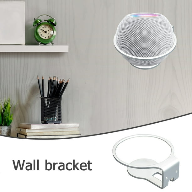 Soporte de pared de metal para Apple HomePod Mini soporte de pared con  accesorios de montaje Universal Accesorios Electrónicos