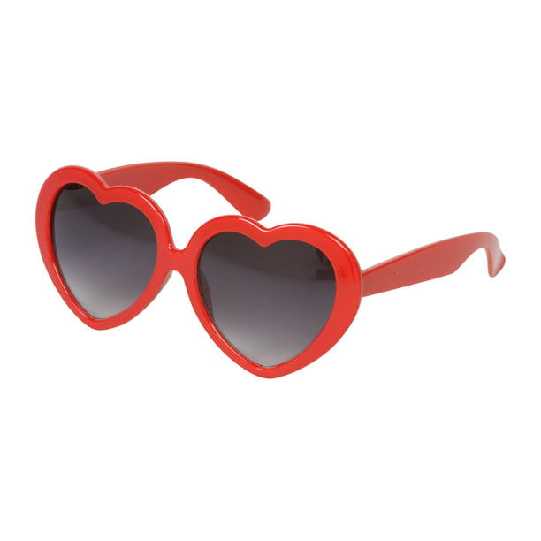 Gafas Forma De Corazón Rojas - Juguetilandia