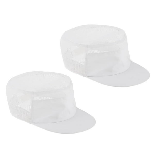 16 sombreros de chef para mujer redes para el cabello gorras de