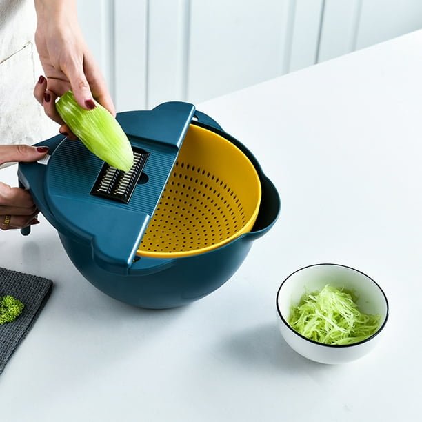 leyfeng Cortador de verduras multifunción, máquina para cortar verduras,  cortador doméstico, herramienta de cocina