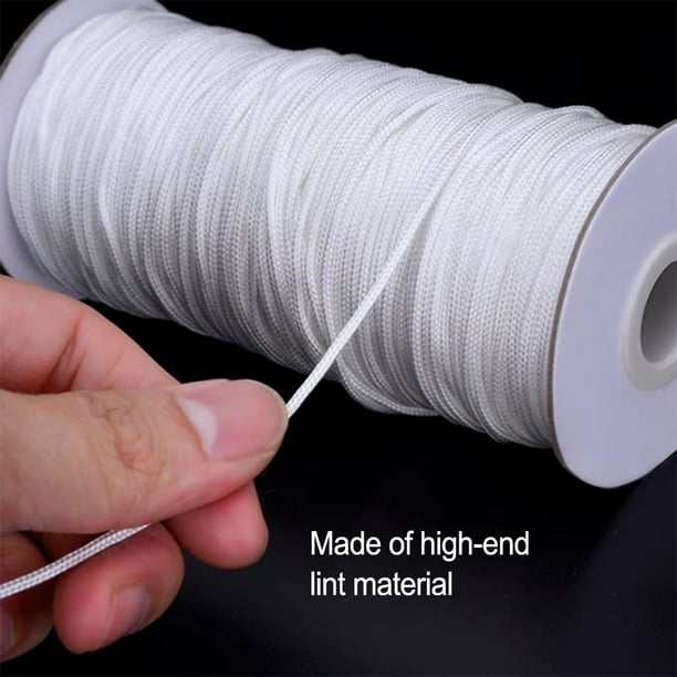 1 cuerda trenzada para persianas enrollables de 0.079 pulgadas, cuerda de  elevación de persianas, cuerda de elevación trenzada para reparación de