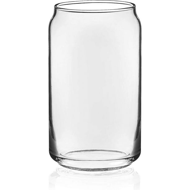 Can Juego De 6 Vasos De Vidrio Modernos 475 Ml Lata Fraceses