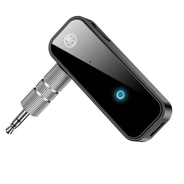 Receptor Bluetooth 5.0 para coche, receptor de música para estéreo  doméstico/auriculares con cable/llamada manos libres