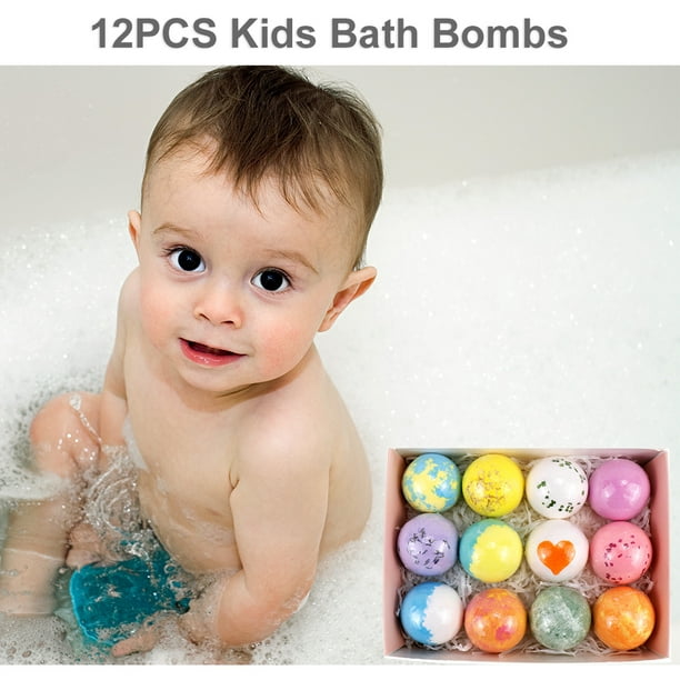 Bombas De Baño Para Niños Y Niñas De Lavanda 8 Piezas