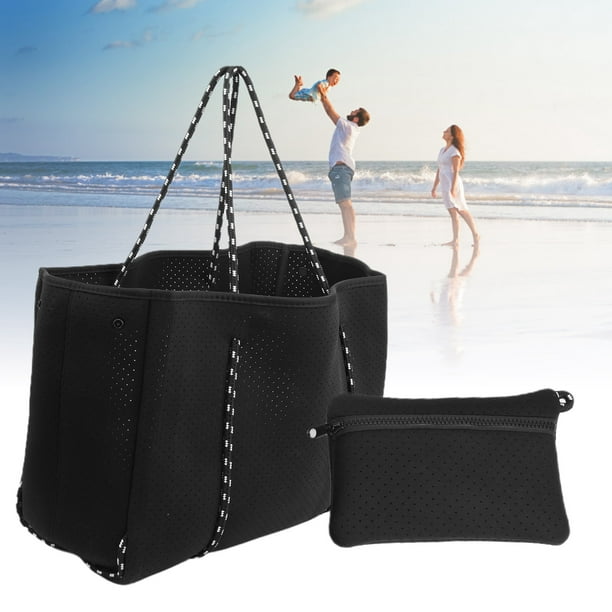 Carastek Bolso de playa grande impermeable para Mujer, Bolsa de Verano XXL  Familiar con Cierre magnético, para Salidas de Viaje : : Moda