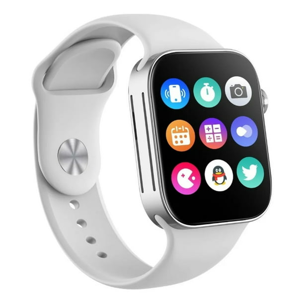 Smart Watch Reloj I8 Pro Max Full Touch Blanco Fralugio Lujo | Walmart en línea