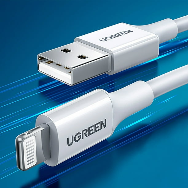 Mitzu® Cable USB a Lightning carga rápida 2 A, 1 m