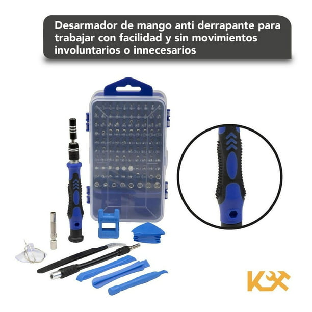 Desarmador Kit Reparacion Celulares Tablets Laptops 117 En 1