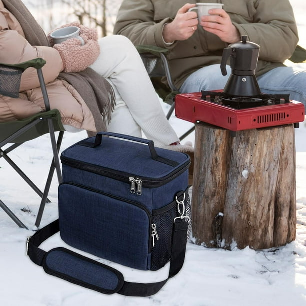 Bolsa de almuerzo Bolsa de refrigerio reutilizable hecha con