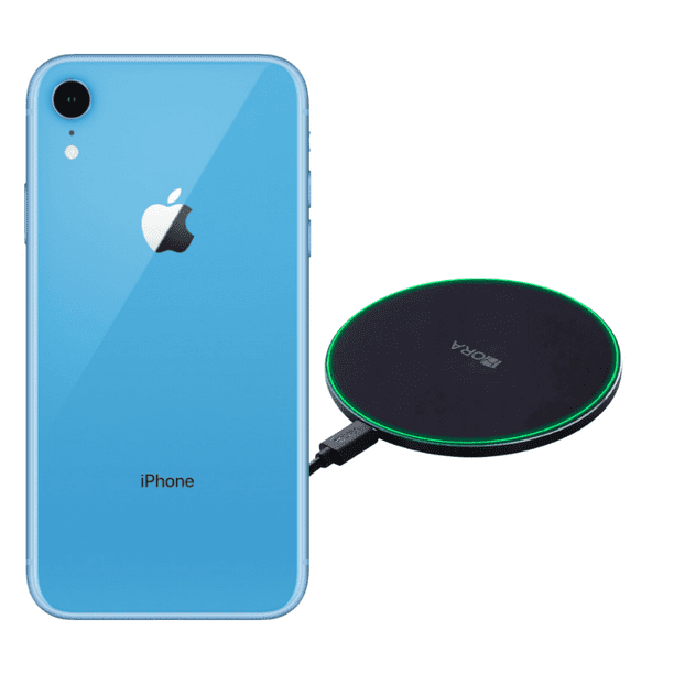 Celular Apple Iphone Xr Reacondicionado 64gb Color Azul Más Audífonos  Genéricos