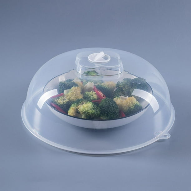 Cubierta plegable para platos de comida con ventilación para microondas a  prueba de derrames con man JAMW Sencillez