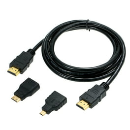 Convertidor de cable HD a VGA 1080P Adaptador de transmisor de TV Línea de  conversión macho a hembra, Negro Inevent EL4877-01