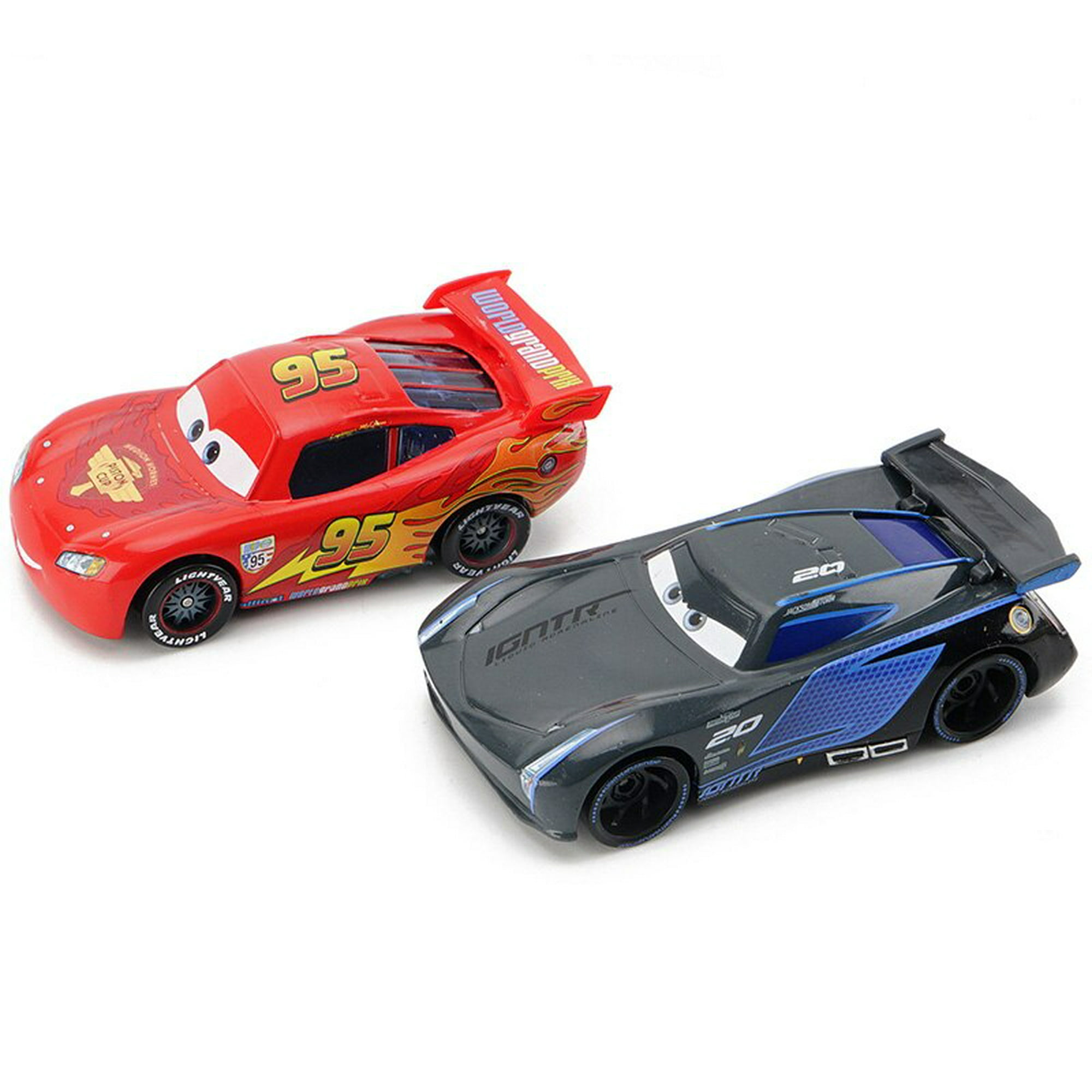 Disney-coches Pixar Cars 2 y 3 para niños, juguete de Metal fundido a  presión, Rayo McQueen, Cruz, Ramirez, Jackson, Storm, modelo de coche,  regalos de cumpleaños, 1:55