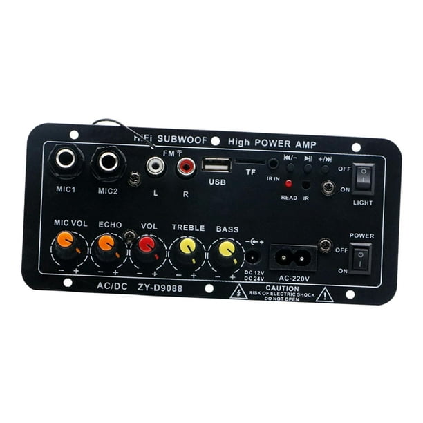 Placa amplificadora Subwoofer amplificador de 35 a 80 con Control