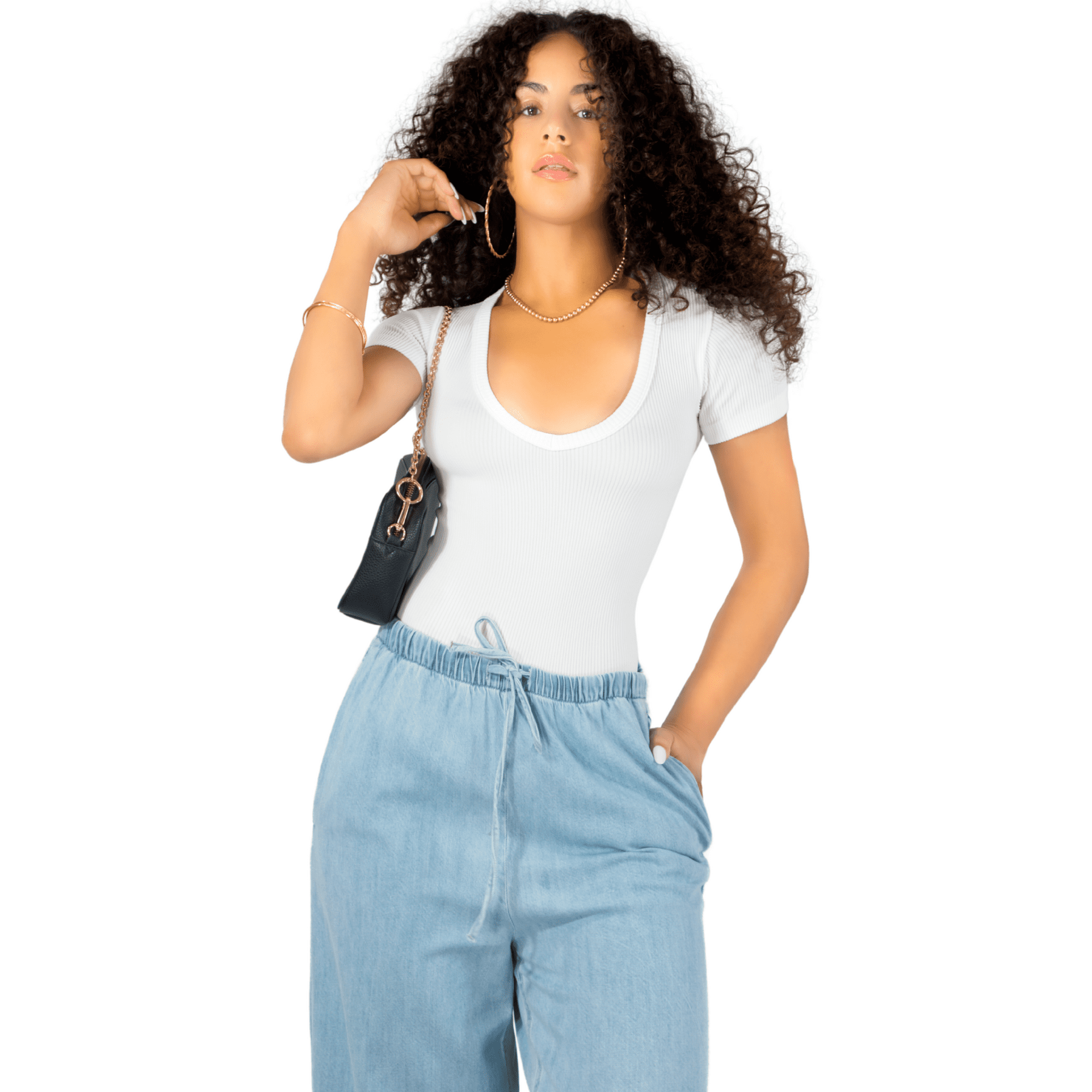 Player mujer texturizada casual stretch blusa dama top