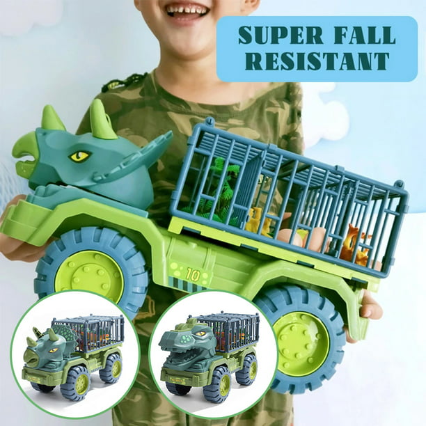 Muyoka Juguetes para niños de 1 2 3 4 5 6 años, camión de juguetes para  niños y niñas, 5 en 1, juguetes de construcción de fricción, vehículo de