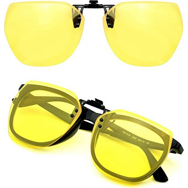 Gafas polarizadas para conducir de noche, lentes amarillas,  antideslumbrantes y ultraligeras, lentes amarillas, hombres, mujeres JM