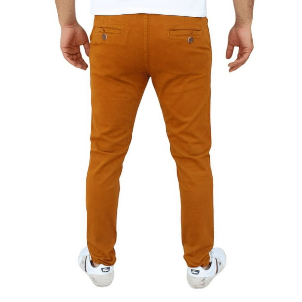 Pantalon Skinny De Gabardina Strech John Silver Para Hombre