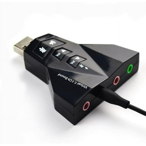 Tarjeta de Sonido 7.1 USB